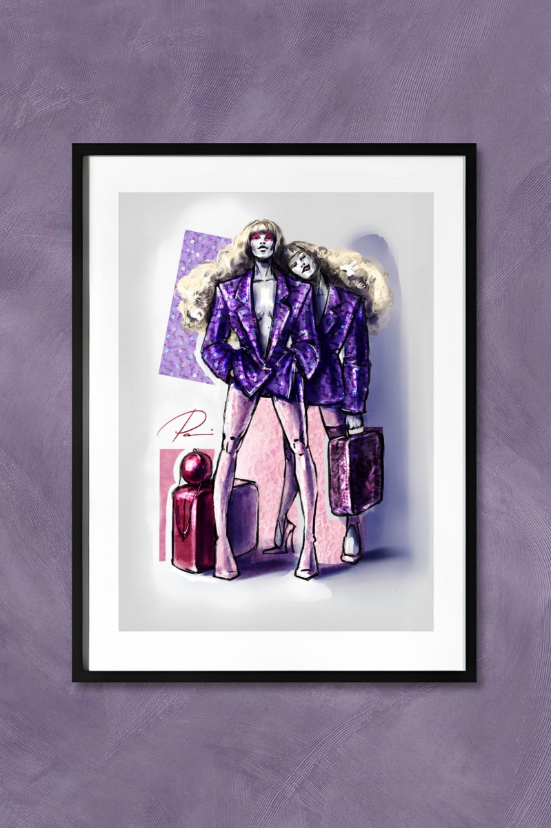 contour-collage-fashion-poster-pure-fshn-viral-vogue-inspired-a2-print