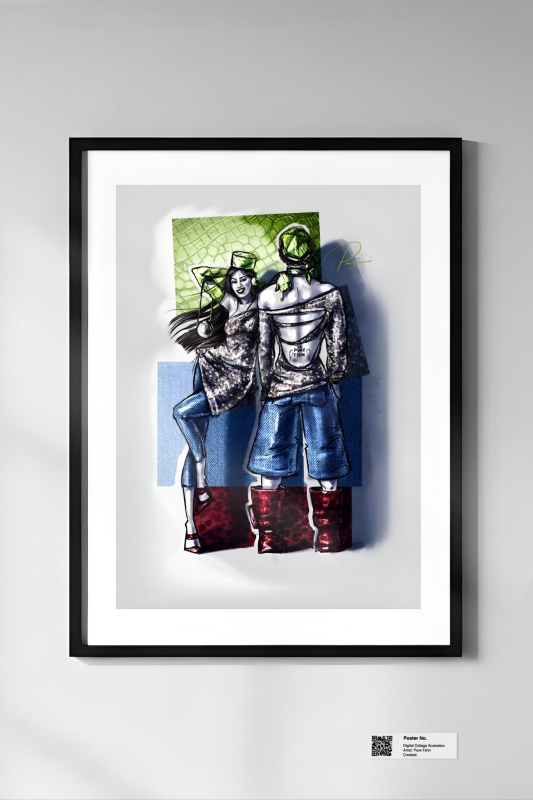 contour-collage-fashion-poster-pure-fshn-viral-vogue-inspired-a2-print