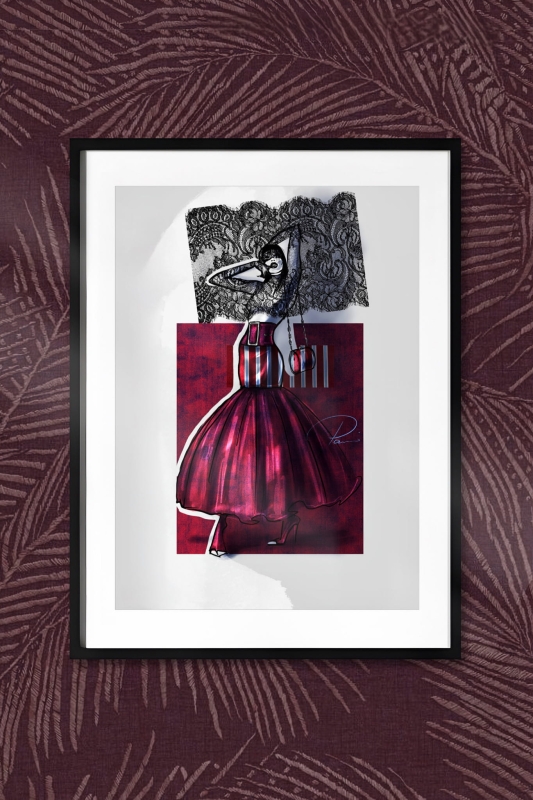 contour-collage-fashion-poster-pure-fshn-viral-vogue-inspired-a2-print
