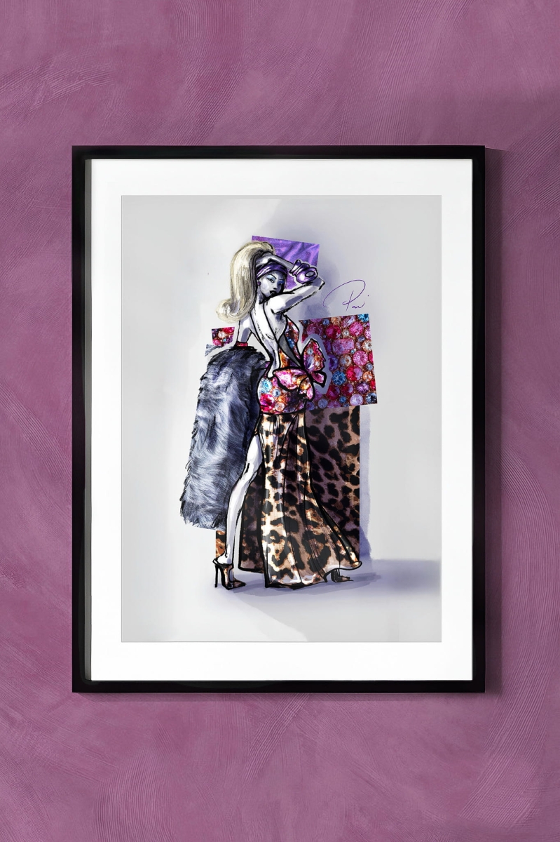contour-collage-fashion-poster-pure-fshn-viral-vogue-inspired-a2-print