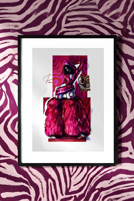 contour-collage-fashion-poster-pure-fshn-viral-vogue-inspired-a2-print