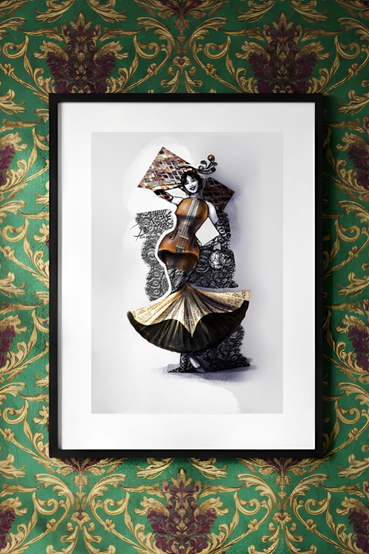contour-collage-fashion-poster-pure-fshn-viral-vogue-inspired-a2-print