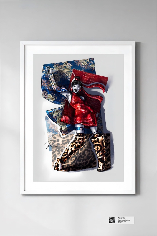 contour-collage-fashion-poster-pure-fshn-viral-vogue-inspired-a2-print