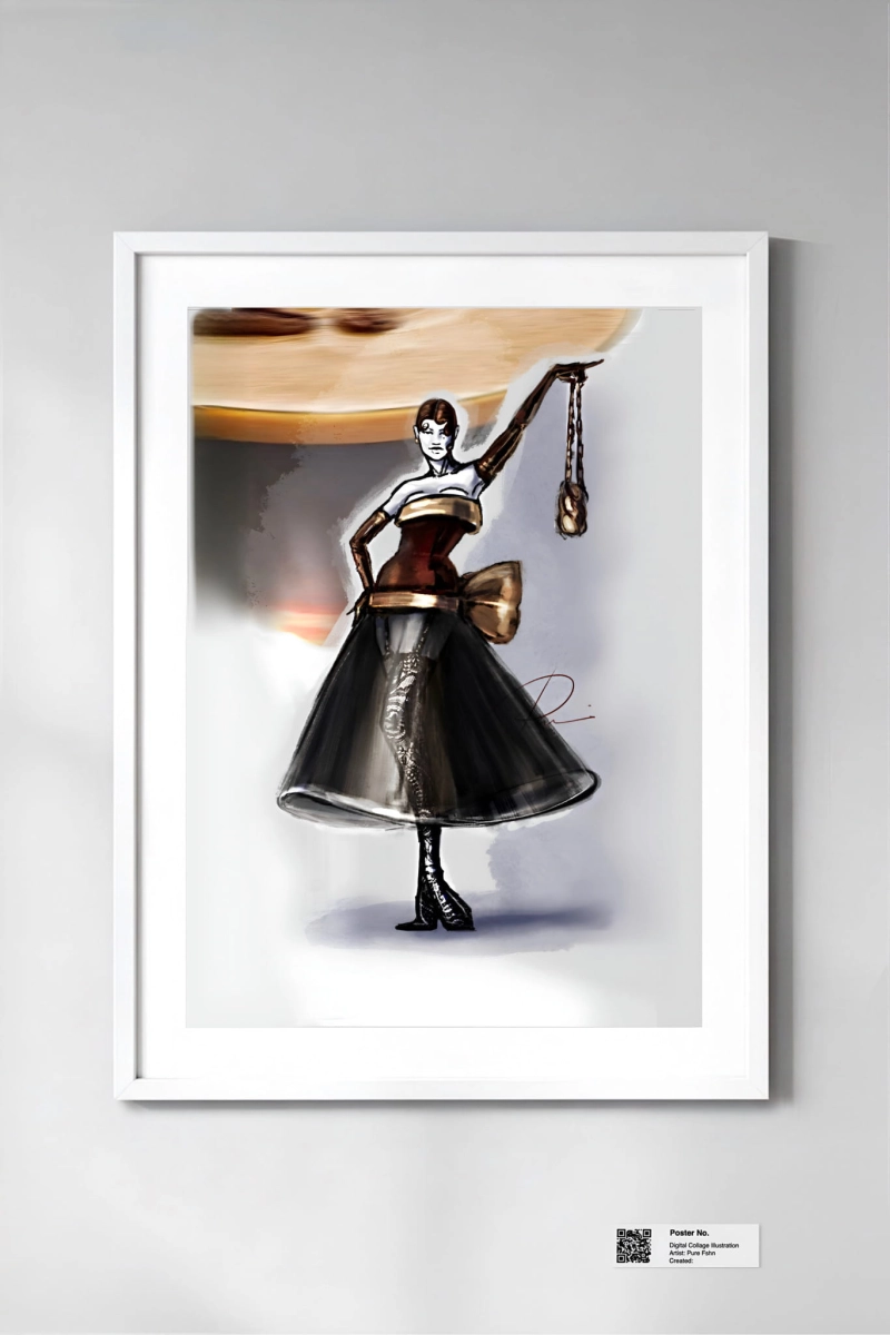 espresso-martini-diva-collage-fashion-poster-pure-fshn-viral-vogue-inspired-a2-print