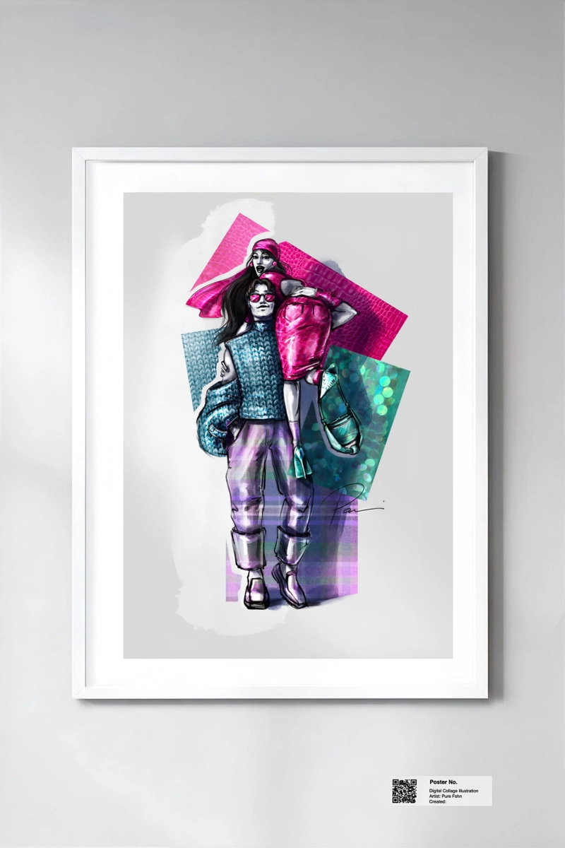 contour-collage-fashion-poster-pure-fshn-viral-vogue-inspired-a2-print