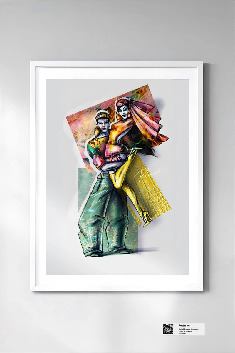 contour-collage-fashion-poster-pure-fshn-viral-vogue-inspired-a2-print
