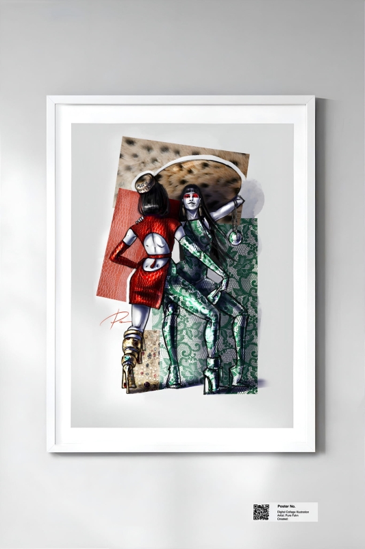 contour-collage-fashion-poster-pure-fshn-viral-vogue-inspired-a2-print